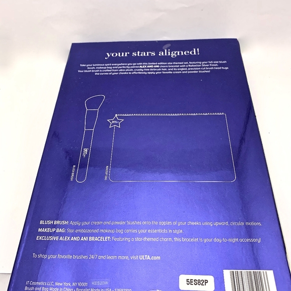 Alex and Ani x IT Cosmetics Brush and Bracelet - Picture 4 of 4